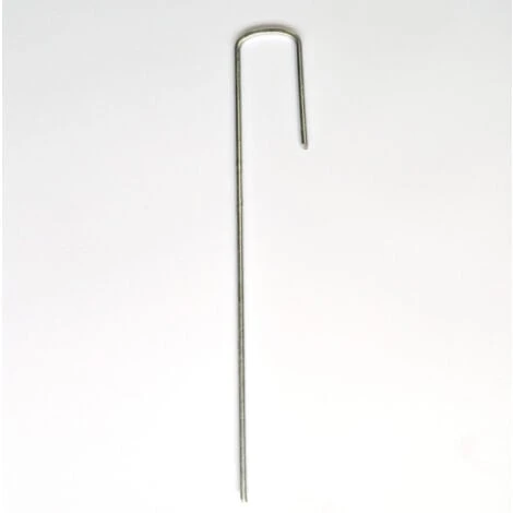 Agrafe D'ancrage Pour Gazon Synthétique - 20cm - Lot De 10 Agrafes 1 Agrafe D'ancrage Pour Gazon Synthétique - 20cm - Lot De 10 Agrafes