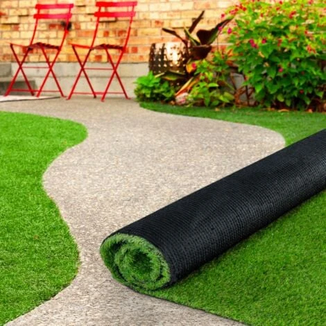 Gazon Synthétique Artificiel 1x10 M 30 Mm D'épaisseur Pour Jardin Et Balcon 4 Gazon Synthétique Artificiel 1x10 M 30 Mm D'épaisseur Pour Jardin Et Balcon – Image 4