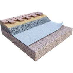 Géotextile 300 G/m² 0,5x50m 25m2 Anti-repousse