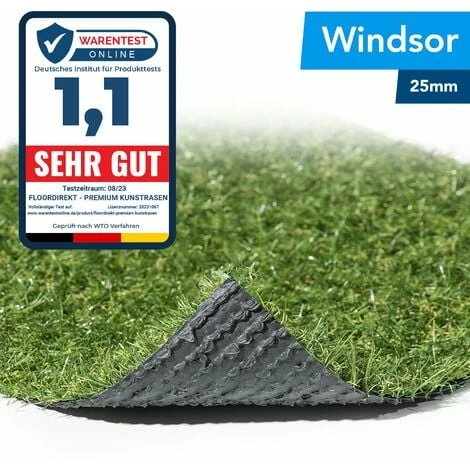 Pelouse Artificielle Luxury Class Résistant Aux UV Windsor Hauteur: 25 Mm 200 X 50 Cm 2 Pelouse Artificielle Luxury Class Résistant Aux UV Windsor Hauteur: 25 Mm 200 X 50 Cm – Image 2