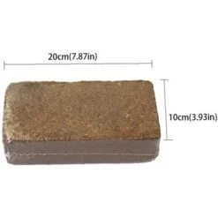 Noix De Coco Bloc Fibre De Coco Naturel Coir Coco Brique Plantation De Noix De Coco Du Sol Pour La Semence, Compost 20X10cm Fontainebleau -Bostikhost Magasin 47207010 4