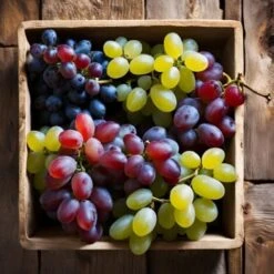 Plants De Raisin - Mélange De 3 - Vitis Vinifera - Pot 9cm - Hauteur 25-40cm -Bostikhost Magasin 56677419 3