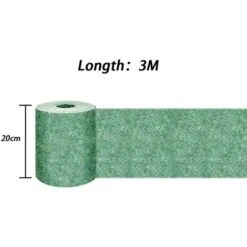 Tapis D'herbe Biodégradable De Bon Augure, Tapis D'herbe Verte Pour Pique-nique, Tapis De Germination De Plantes Pour La Culture De Graines D'herbe Pour La Cour -Bostikhost Magasin 81322253 5