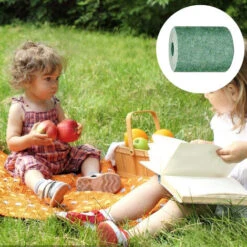 Tapis D'herbe Biodégradable, Tapis D'herbe Verte Pour Pique-nique, Tapis De Germination De Plantes Pour La Culture De Graines D'herbe Pour Cour, Pelouse, Jardin, Terrasse -Bostikhost Magasin 97450500 3